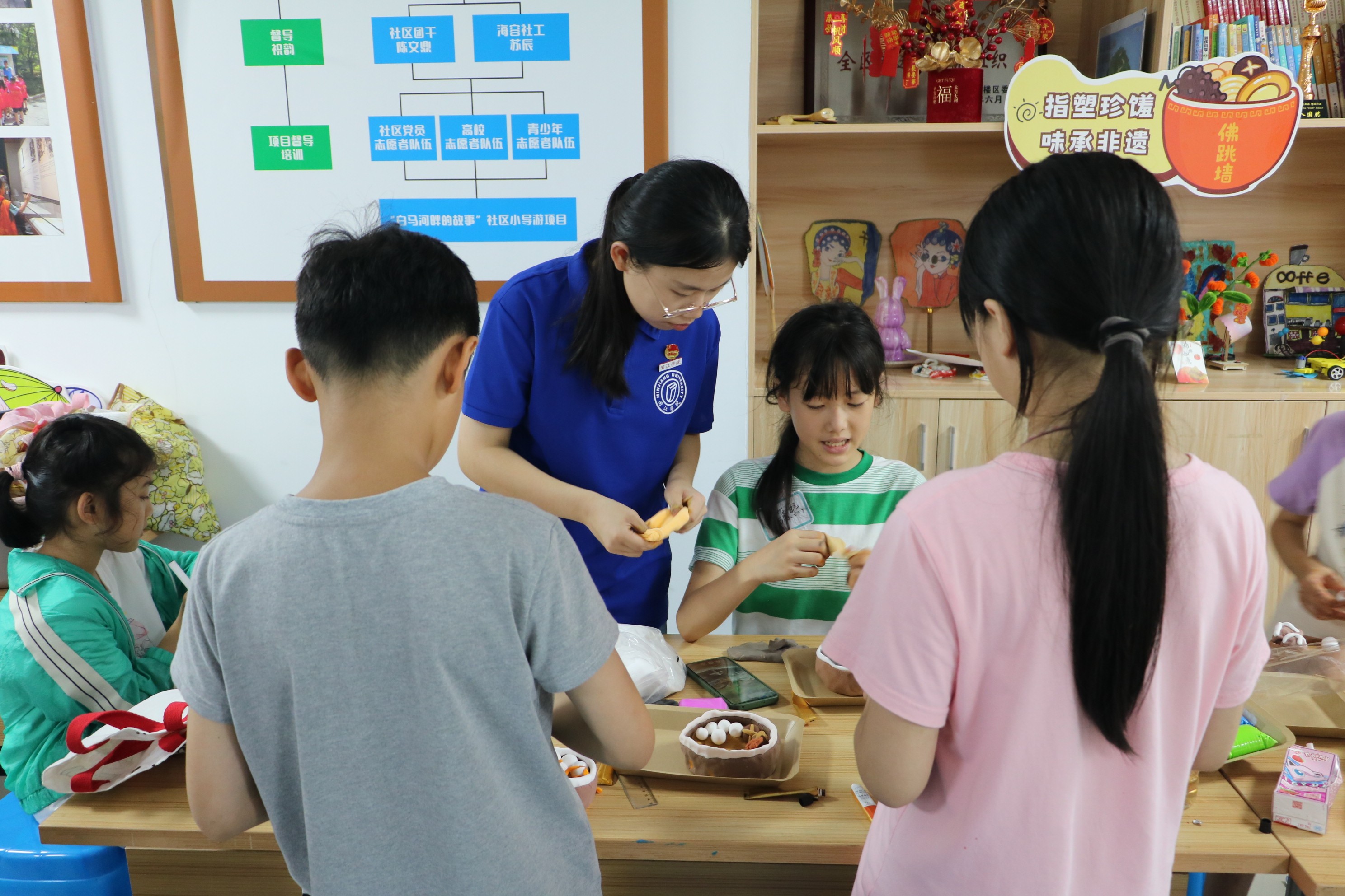球盟会·(中国)体育官方网站实践队赴福州市柳河社区开展AI赋能福州非遗文化夏令营